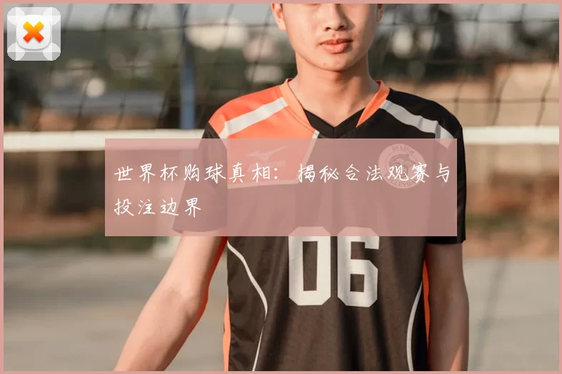 世界杯购球真相:揭秘合法观赛与投注边界