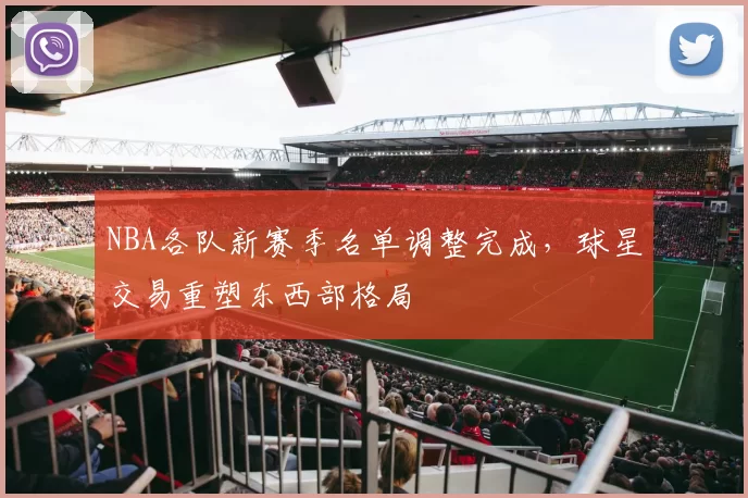 NBA各队新赛季名单调整完成，球星交易重塑东西部格局